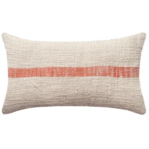 linus pillow in persimmon