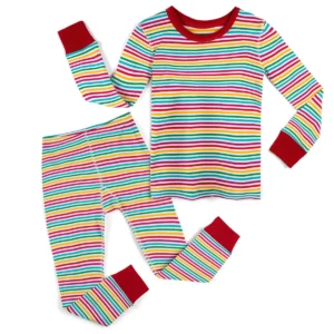 100% Organic Cotton Long Sleeve Pajamas for Kids FINAL SALE