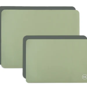 Gift Bundle | Silicone Baking Mats | Sage Green & Gray