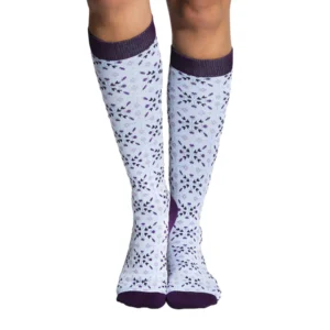 Socks With Compression – Lollipop Violet