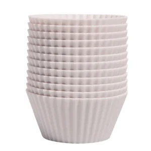 Silicone Baking Cups | Designer White | Regular